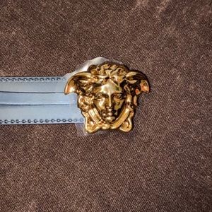 Versace La Medusa Greca Buckle Belt